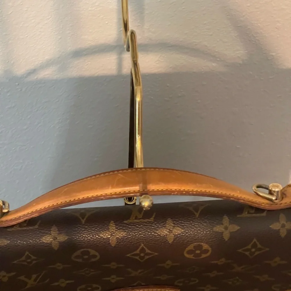 Louis Vuitton Beverly Monogram Tan and Brown Monogram Briefcase
